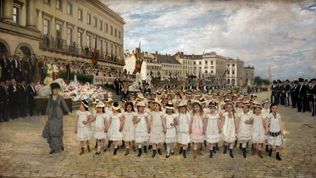 Umzug der Schulen im Jahr 1878